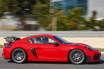 Porsche 718 Cayman GT4 RS Cayman GT4 RS con paquete opcional Weissach Coup&eacute; Rojo Guardia Exterior Lateral 3 puertas