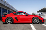 Porsche 718 Cayman GT4 RS Cayman GT4 RS con paquete opcional Weissach Coup&eacute; Rojo Guardia Exterior Lateral 3 puertas