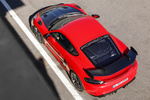 Porsche 718 Cayman GT4 RS Cayman GT4 RS con paquete opcional Weissach Coup&eacute; Rojo Guardia Exterior Cenital-Lateral-Posterior 3 puertas