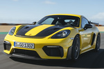 Porsche 718 Cayman GT4 RS Cayman GT4 RS con paquete opcional Weissach Coup&eacute; Amarillo Racing Exterior Frontal-Lateral 3 puertas