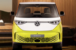 Volkswagen ID. Buzz Batalla Corta 150 kW (204 CV) 77 kWh 5 asientos Pro Veh&iacute;culo comercial Amarillo lima | Blanco Candy Exterior Frontal