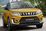 Suzuki Vitara 1.5 Strong Hybrid AGS Strong Hybrid Todo terreno Amarillo Solar Bicolor Negro Exterior Lateral-Frontal 5 puertas