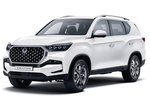 SsangYong Rexton D22 DTR 4x4 Aut. 7 plazas Limited Todo terreno Grand White Exterior Frontal-Lateral 5 puertas