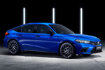 Honda Civic e:HEV Sport Turismo Azul Cristal Premium Exterior Lateral-Frontal 5 puertas
