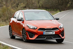 KIA ceed 1.5 T-GDi MHEV 117 kW (160 CV) DCT Ceed GT Line Turismo Orange Fusion Exterior Lateral-Frontal 5 puertas