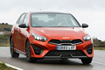 KIA ceed 1.5 T-GDi MHEV 117 kW (160 CV) DCT Ceed GT Line Turismo Orange Fusion Exterior Lateral-Frontal 5 puertas