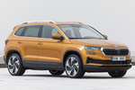 Skoda Karoq 2.0 TDI 110 kW (150 CV) DSG 4x4 Style Todo terreno Naranja Phoenix Exterior Lateral-Frontal 5 puertas