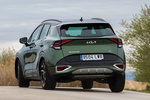 KIA Sportage 1.6 T-GDI MHEV 132 kW (180 CV) 7DCT 4x4 GT Line Todo terreno Experience Green - Pearl Black Exterior Lateral-Posterior 5 puertas