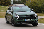 KIA Sportage 1.6 T-GDI MHEV 132 kW (180 CV) 7DCT 4x4 GT Line Todo terreno Experience Green - Pearl Black Exterior Lateral-Frontal 5 puertas