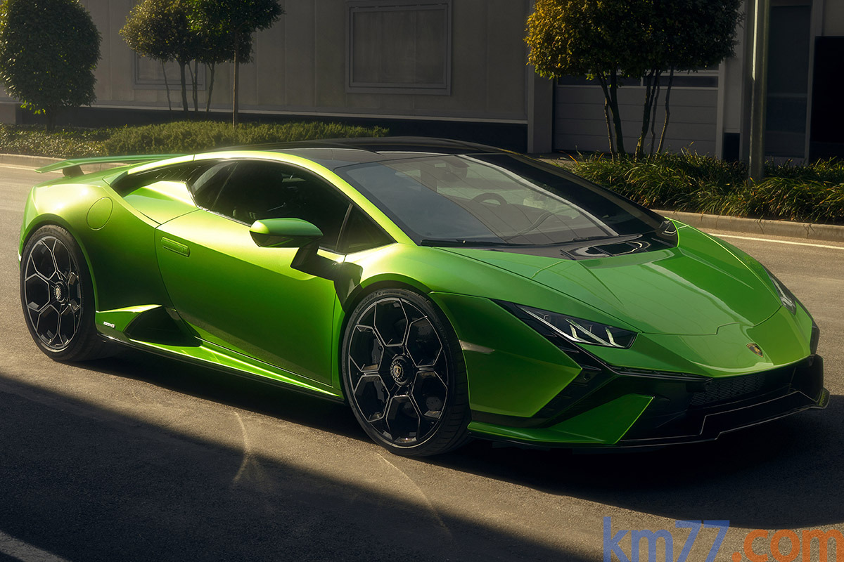 Lamborghini Hurac&Atilde;&iexcl;n Tecnica RWD Tecnica Coup&eacute; Verde Selvans Exterior Lateral-Frontal 2 puertas