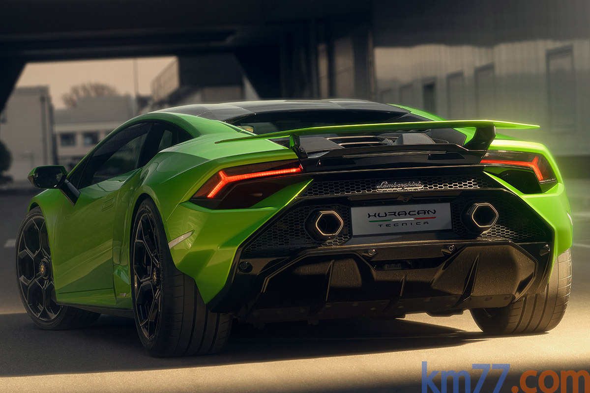 Lamborghini Hurac&Atilde;&iexcl;n Tecnica RWD Tecnica Coup&eacute; Verde Selvans Exterior Lateral-Posterior 2 puertas