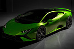 Lamborghini Hurac&Atilde;&iexcl;n Tecnica RWD Tecnica Coup&eacute; Verde Selvans Exterior Cenital-Frontal-Lateral 2 puertas