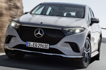 Mercedes-Benz EQS Gama EQS SUV Electric Art Line EQS SUV Todo terreno Alpine Grey Exterior Frontal-Lateral 5 puertas