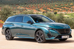 Peugeot 308 Gama 308 SW  SW GT Pack Hybrid Turismo familiar Azul Avatar Exterior Lateral-Frontal 5 puertas