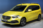 Mercedes-Benz Clase T T180d Gama Clase T Veh&iacute;culo comercial Amarillo Limonite Metalizado Exterior Frontal-Lateral 4 puertas