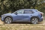 Subaru Solterra Gama Solterra EV Touring Todo terreno Harbor Mist Grey Pearl Exterior Lateral 5 puertas
