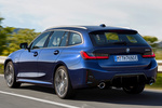BMW Serie 3 330e Touring Gama Serie 3 Touring Turismo familiar Tanzanite Blue Metalizado Exterior Lateral-Posterior 4 puertas
