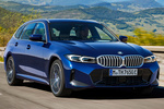 BMW Serie 3 330e Touring Gama Serie 3 Touring Turismo familiar Tanzanite Blue Metalizado Exterior Lateral-Frontal 4 puertas