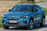 Volvo C40 Recharge Twin Ultimate Ultimate Todo terreno Fjord Blue Metallic Exterior Frontal-Lateral 5 puertas
