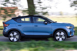 Volvo C40 Recharge Twin Ultimate Ultimate Todo terreno Fjord Blue Metallic Exterior Lateral 5 puertas