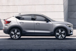 Volvo C40 Recharge Twin Ultimate Ultimate Todo terreno Silver Dawn Exterior Lateral 5 puertas