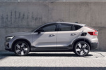 Volvo C40 Recharge Twin Ultimate Ultimate Todo terreno Silver Dawn Exterior Toma de recarga 5 puertas