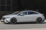 Mercedes-Benz EQE EQE 350+ Electric Art Line Turismo Alpine Grey Exterior Frontal-Lateral 4 puertas
