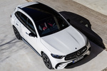 Mercedes-Benz GLC 300 de 4MATIC AMG LINE de Todo terreno Blanco Diamante Metalizado Exterior Cenital-Lateral-Frontal 5 puertas