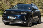 Citro&euml;n C5 Aircross Plug-in Hybrid 225 Shine Pack Plug-in Hybrid Todo terreno Azul Eclipse Exterior Lateral-Frontal 5 puertas