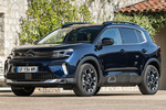 Citro&euml;n C5 Aircross Plug-in Hybrid 225 Shine Pack Plug-in Hybrid Todo terreno Azul Eclipse Exterior Frontal-Lateral 5 puertas