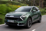 KIA Sportage PHEV 1.6 T-GDI 265 CV 4x4 Tech PHEV Todo terreno Experience Green Exterior Frontal-Lateral 5 puertas