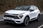 KIA Sportage PHEV 1.6 T-GDI 265 CV 4x4 GT Line PHEV Todo terreno Deluxe White Exterior Frontal-Lateral 5 puertas