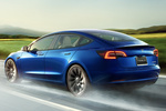 Tesla Model 3 Model 3 (modelo 2021) AWD Bater&iacute;a de gran autonom&iacute;a Model 3 (modelo 2021) Bater&iacute;a de gran autonom&iacute;a Turismo Azul oscuro metalizado Exterior Lateral-Posterior 4 puertas