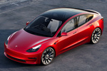 Tesla Model 3 Model 3 (modelo 2021) AWD Bater&iacute;a de gran autonom&iacute;a Model 3 (modelo 2021) Bater&iacute;a de gran autonom&iacute;a Turismo Rojo Multicapas Exterior Cenital-Frontal-Lateral 4 puertas
