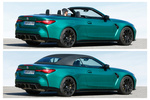 BMW Serie 4 M4 Competition Cabrio M xDrive M4 Competition Cabrio M xDrive Descapotable Verde Isla de Man Exterior Posterior-Lateral 2 puertas