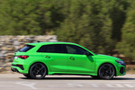 Audi A3 RS3 Sportback 294 kW (400 CV) quattro S tronic RS3 Sportback Turismo Verde Kyalami Exterior Lateral 5 puertas