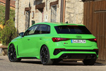 Audi A3 RS3 Sportback 294 kW (400 CV) quattro S tronic RS3 Sportback Turismo Verde Kyalami Exterior Lateral-Posterior 5 puertas