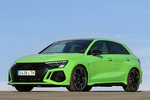 Audi A3 RS3 Sportback 294 kW (400 CV) quattro S tronic RS3 Sportback Turismo Verde Kyalami Exterior Frontal-Lateral 5 puertas