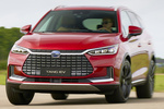 BYD Tang Gama Tang Flagship Todo terreno Emperor Red Exterior Frontal-Lateral 5 puertas