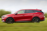 BYD Tang Gama Tang Flagship Todo terreno Emperor Red Exterior Lateral 5 puertas