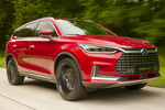 BYD Tang Gama Tang Flagship Todo terreno Emperor Red Exterior Lateral-Frontal 5 puertas