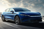 BYD Han Gama Han Executive Turismo Al Blue Exterior Lateral-Frontal 4 puertas