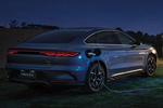 BYD Han Gama Han Executive Turismo Al Blue Exterior Toma de recarga 4 puertas