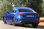 Mercedes-Benz Clase C C 300 e Berlina AMG Line con Paq. Night PHEV Turismo Azul Espectral Metalizado Exterior Lateral-Posterior 5 puertas