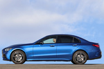 Mercedes-Benz Clase C C 300 e Berlina AMG Line con Paq. Night PHEV Turismo Azul Espectral Metalizado Exterior Lateral 5 puertas