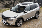 Nissan X-Trail 1.5 e-Power 157 kW (213 CV) e-4orce 7 plazas Tekna+ 7 plazas Todo terreno Champagne Silver Exterior Cenital-Frontal-Lateral 5 puertas