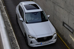 Mazda CX-60 Gama CX-60 PHEV Takumi PHEV Todo terreno Rodium White Exterior Frontal-Cenital 5 puertas