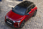 DS 3 E-TENSE Opera Noir Todo terreno Rouge Diva Exterior Cenital-Frontal-Lateral 5 puertas