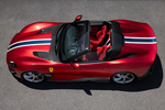 Ferrari SP51 Descapotable Exterior Cenital-Lateral 2 puertas
