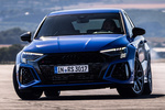 Audi A3 RS3 Sportback 299 kW (407 CV) RS3 Sportback performance edition Turismo Azul Nogaro Exterior Frontal-Lateral 5 puertas